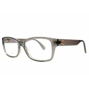 Gucci Women's Grey Transparent Eyeglasses!